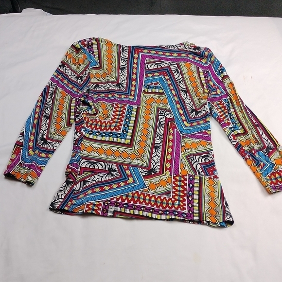 Cable & Gauge petite women's medium 3/4 sleeved top - Picture 5 of 7